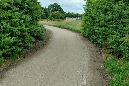 halfverharding fietspad
