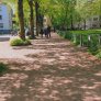 Essen Duitsland komex rood voetpaden