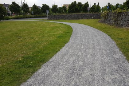 DurEko-mix halfverhardingen hellingen Neulandpark Leverkusen Koersmix